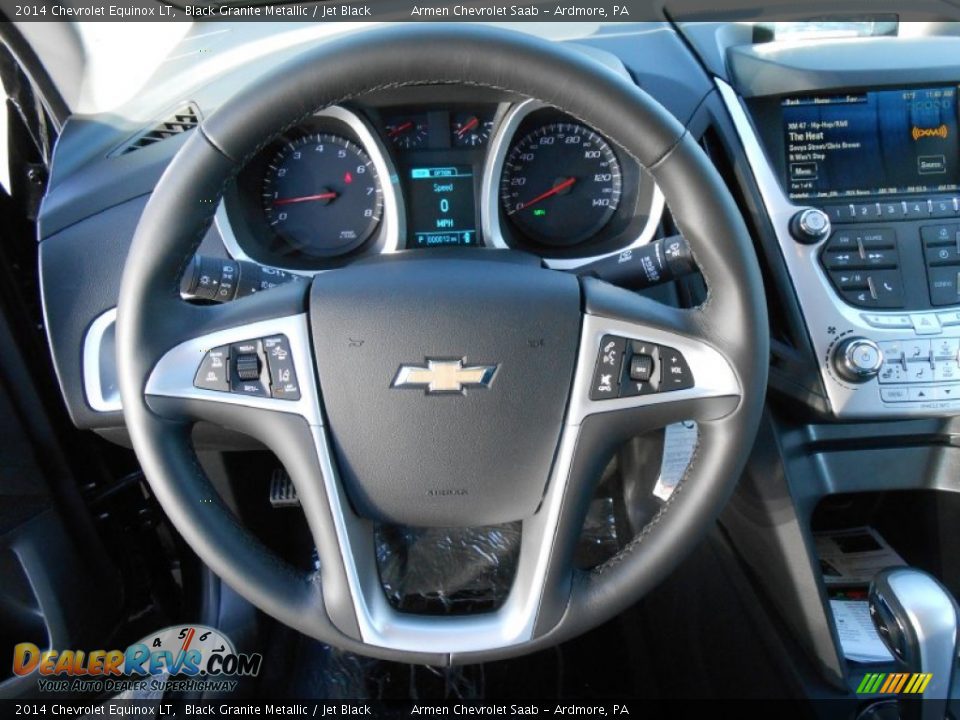 2014 Chevrolet Equinox LT Black Granite Metallic / Jet Black Photo #13