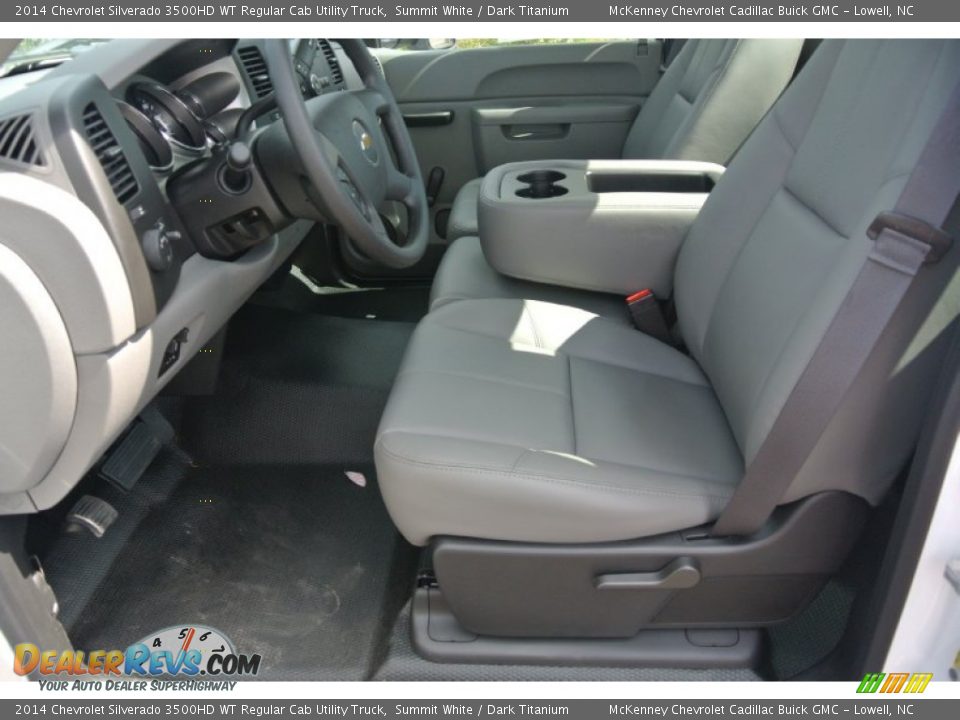 2014 Chevrolet Silverado 3500HD WT Regular Cab Utility Truck Summit White / Dark Titanium Photo #8