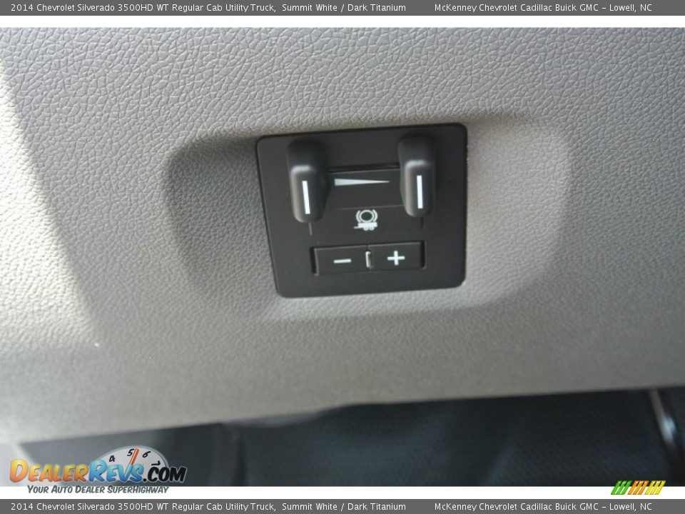 2014 Chevrolet Silverado 3500HD WT Regular Cab Utility Truck Summit White / Dark Titanium Photo #10