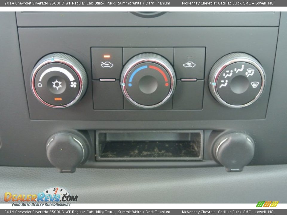 2014 Chevrolet Silverado 3500HD WT Regular Cab Utility Truck Summit White / Dark Titanium Photo #11