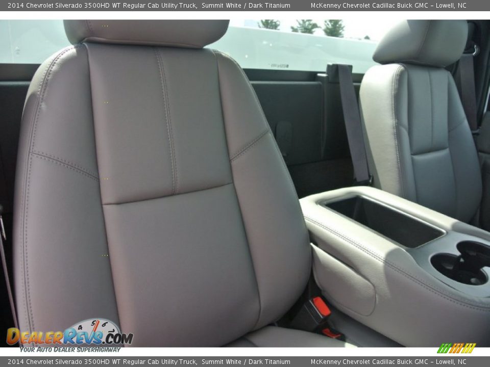 2014 Chevrolet Silverado 3500HD WT Regular Cab Utility Truck Summit White / Dark Titanium Photo #17