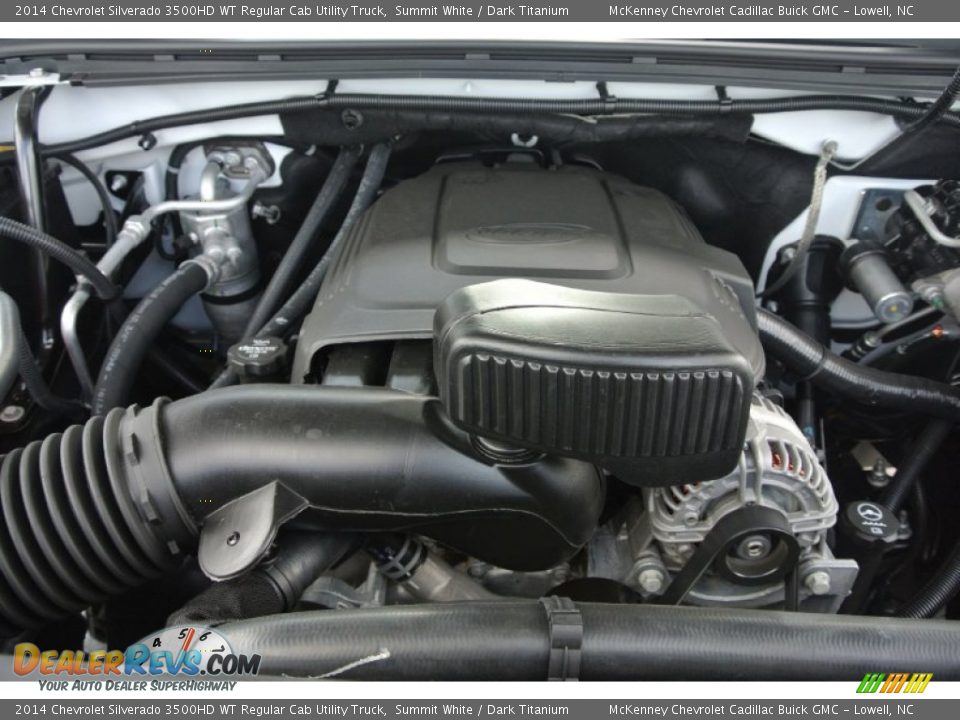 2014 Chevrolet Silverado 3500HD WT Regular Cab Utility Truck Summit White / Dark Titanium Photo #19
