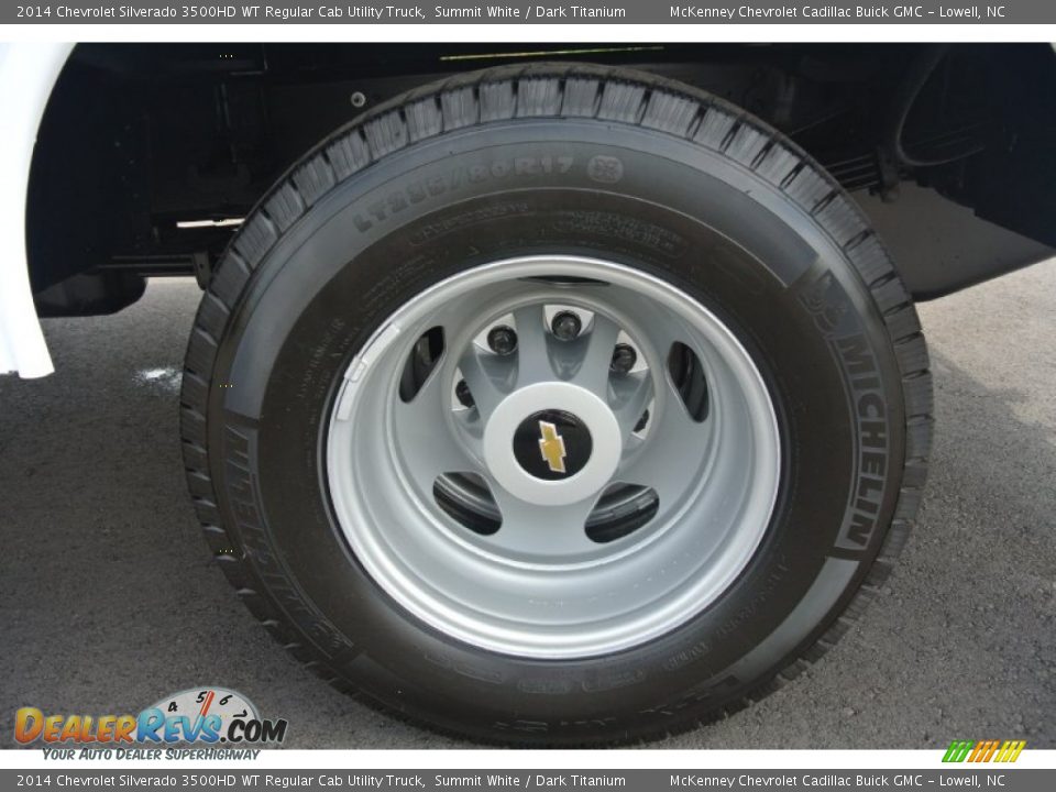 2014 Chevrolet Silverado 3500HD WT Regular Cab Utility Truck Wheel Photo #21