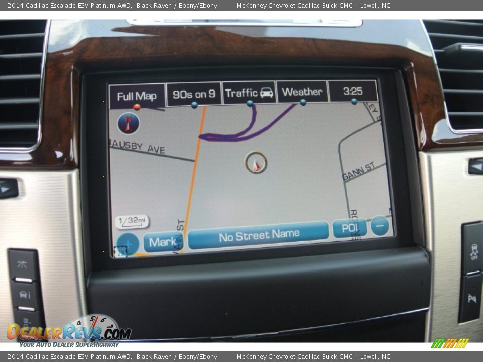 Navigation of 2014 Cadillac Escalade ESV Platinum AWD Photo #10