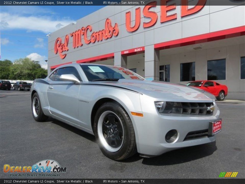 2012 Chevrolet Camaro LS Coupe Silver Ice Metallic / Black Photo #1