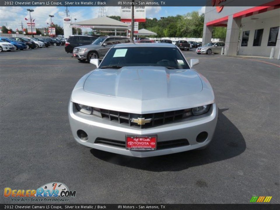 2012 Chevrolet Camaro LS Coupe Silver Ice Metallic / Black Photo #2