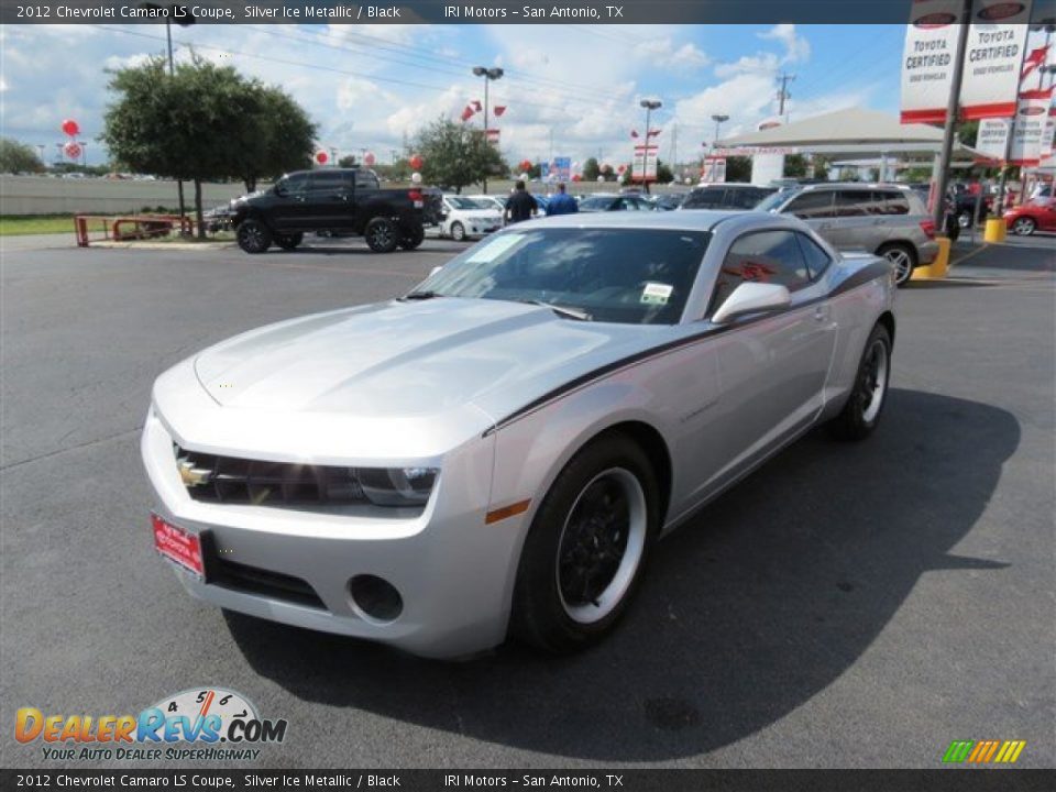 2012 Chevrolet Camaro LS Coupe Silver Ice Metallic / Black Photo #3