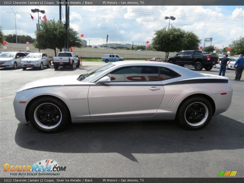 2012 Chevrolet Camaro LS Coupe Silver Ice Metallic / Black Photo #4