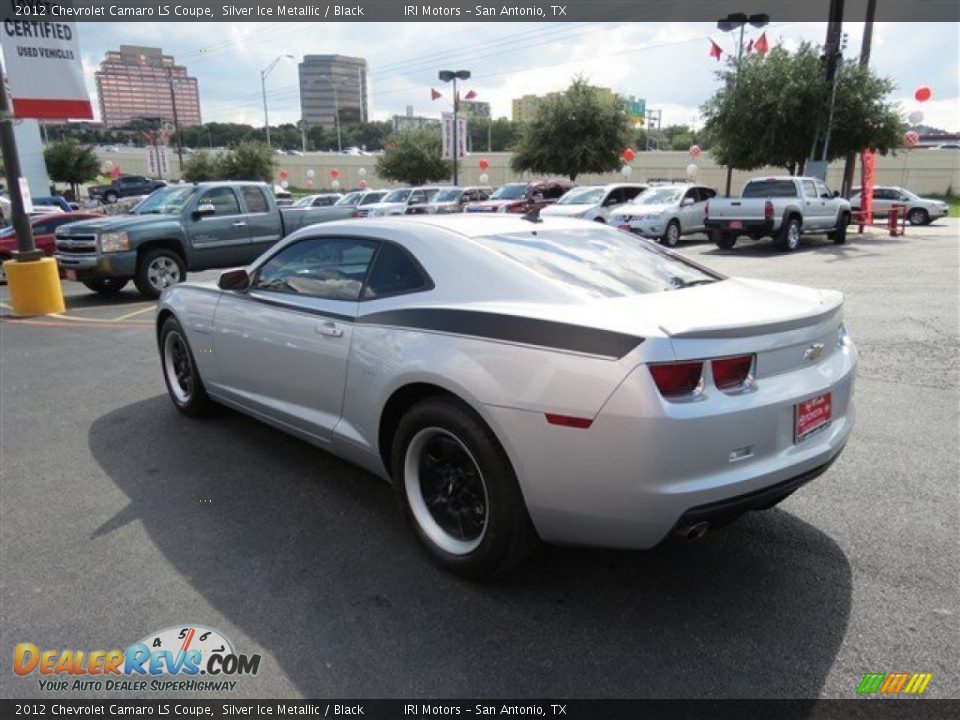 2012 Chevrolet Camaro LS Coupe Silver Ice Metallic / Black Photo #5