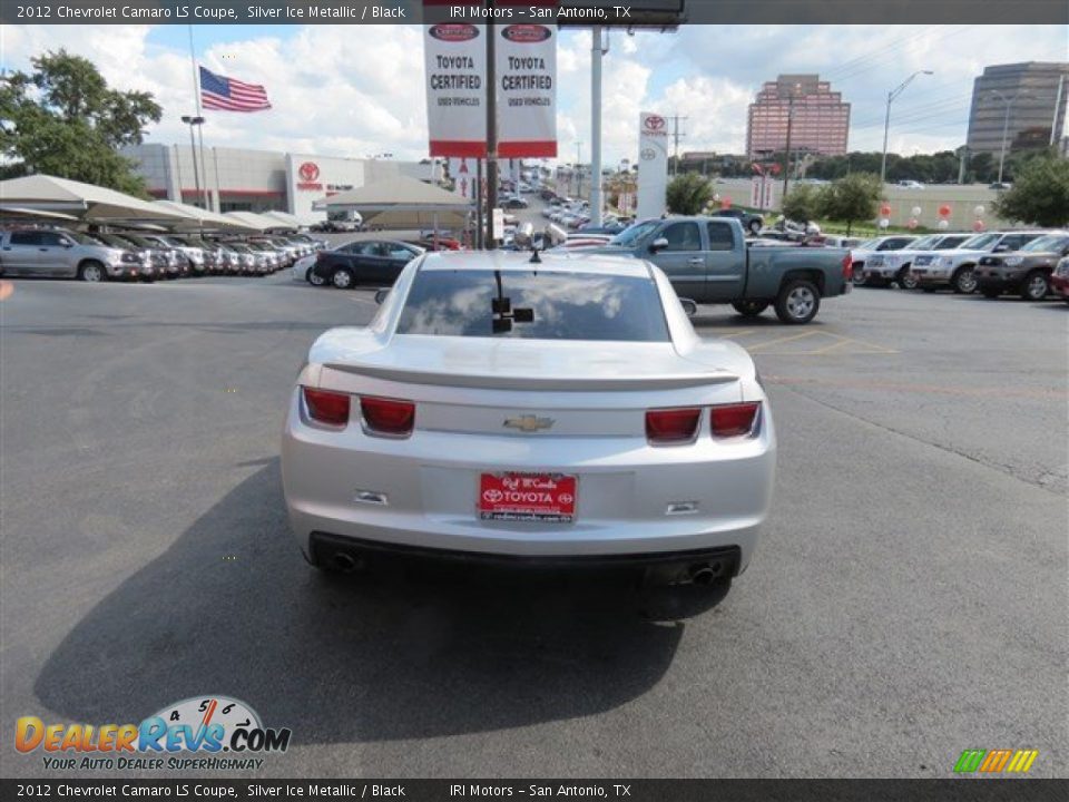 2012 Chevrolet Camaro LS Coupe Silver Ice Metallic / Black Photo #6