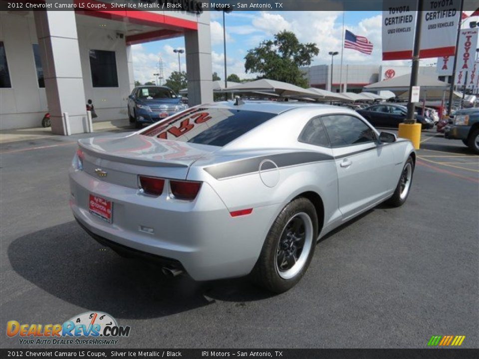 2012 Chevrolet Camaro LS Coupe Silver Ice Metallic / Black Photo #7