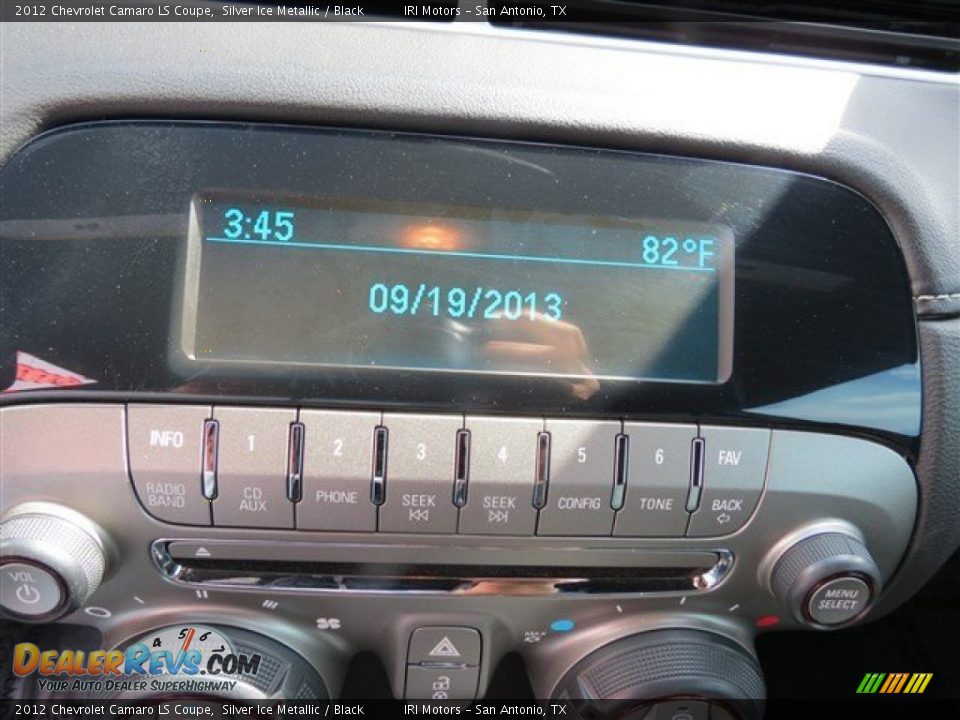 2012 Chevrolet Camaro LS Coupe Silver Ice Metallic / Black Photo #15