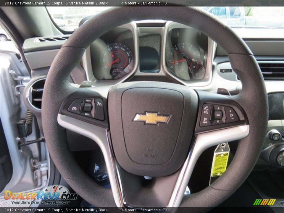 2012 Chevrolet Camaro LS Coupe Silver Ice Metallic / Black Photo #17