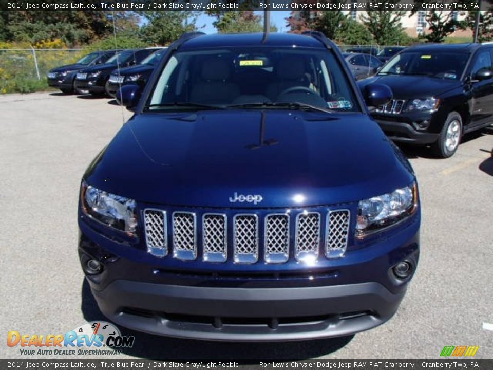 2014 Jeep Compass Latitude True Blue Pearl / Dark Slate Gray/Light Pebble Photo #3