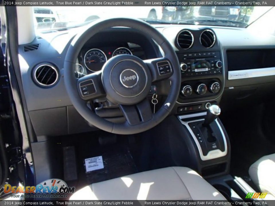 2014 Jeep Compass Latitude True Blue Pearl / Dark Slate Gray/Light Pebble Photo #14