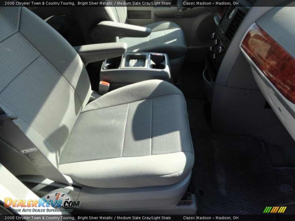 2008 Chrysler Town & Country Touring Bright Silver Metallic / Medium Slate Gray/Light Shale Photo #12