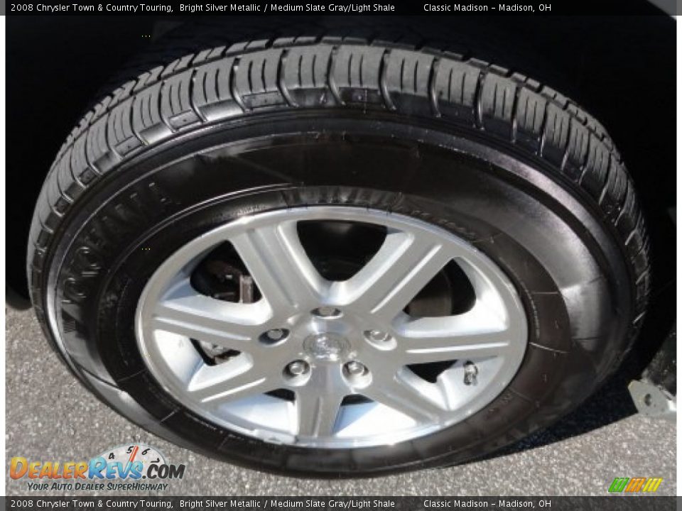 2008 Chrysler Town & Country Touring Bright Silver Metallic / Medium Slate Gray/Light Shale Photo #15