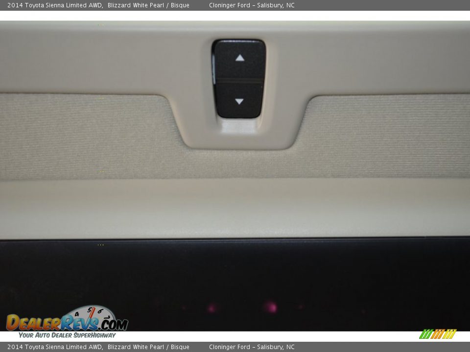 2014 Toyota Sienna Limited AWD Blizzard White Pearl / Bisque Photo #14