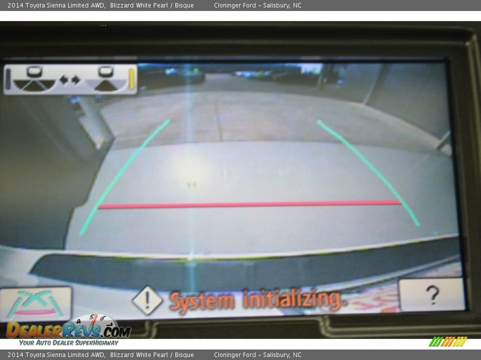 2014 Toyota Sienna Limited AWD Blizzard White Pearl / Bisque Photo #19