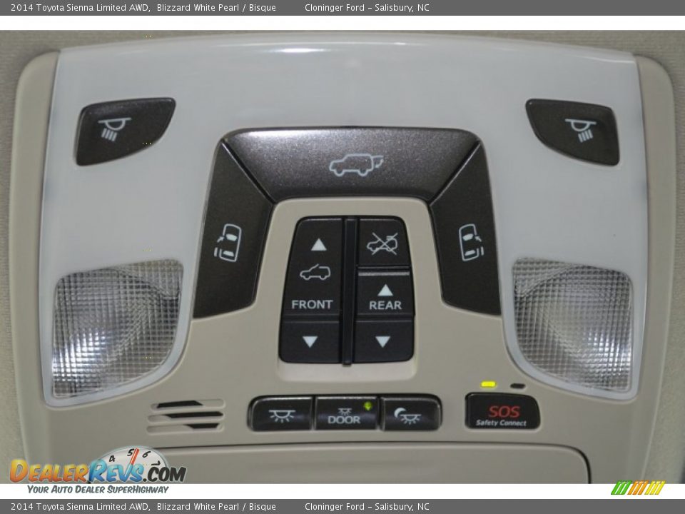 Controls of 2014 Toyota Sienna Limited AWD Photo #24
