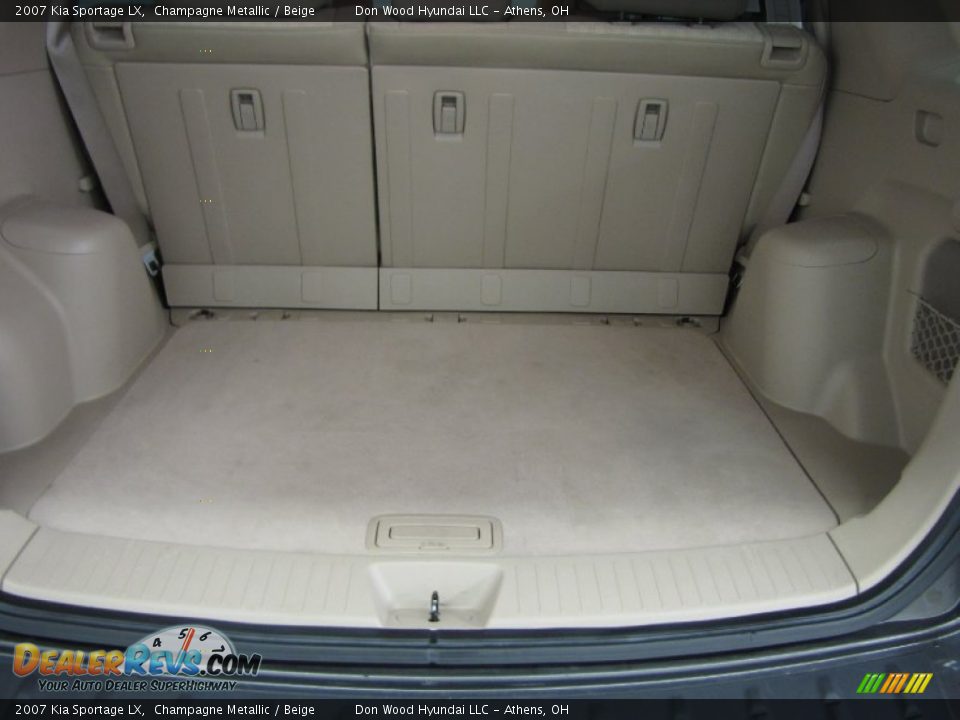 2007 Kia Sportage LX Champagne Metallic / Beige Photo #4