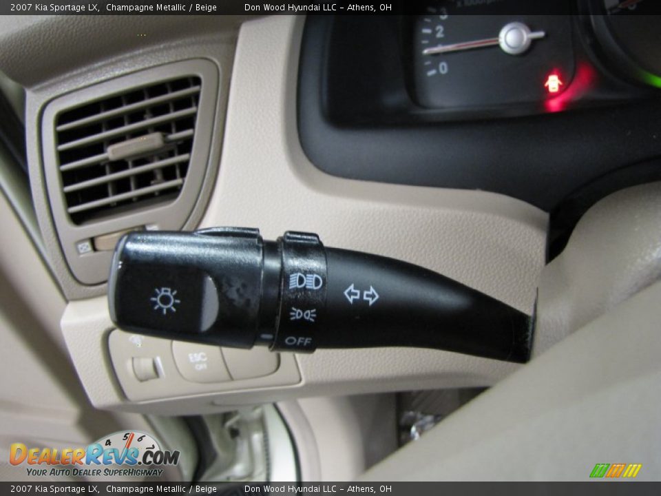 2007 Kia Sportage LX Champagne Metallic / Beige Photo #17