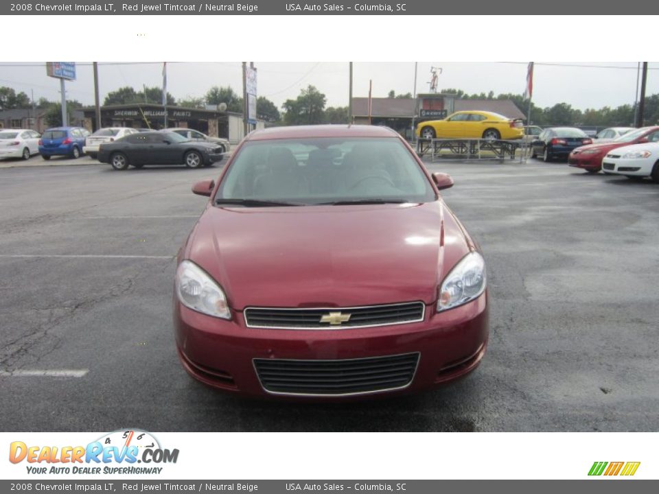 2008 Chevrolet Impala LT Red Jewel Tintcoat / Neutral Beige Photo #1
