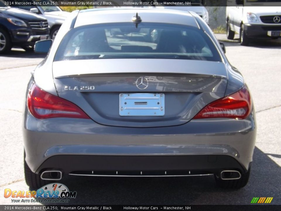 2014 Mercedes-Benz CLA 250 Mountain Gray Metallic / Black Photo #4
