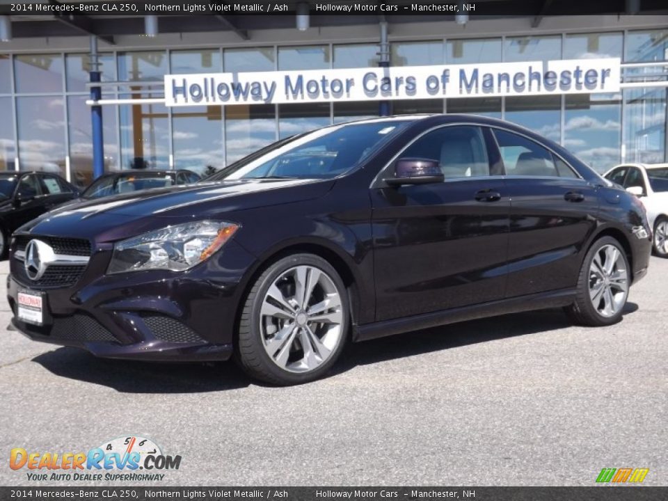 2014 Mercedes-Benz CLA 250 Northern Lights Violet Metallic / Ash Photo #1
