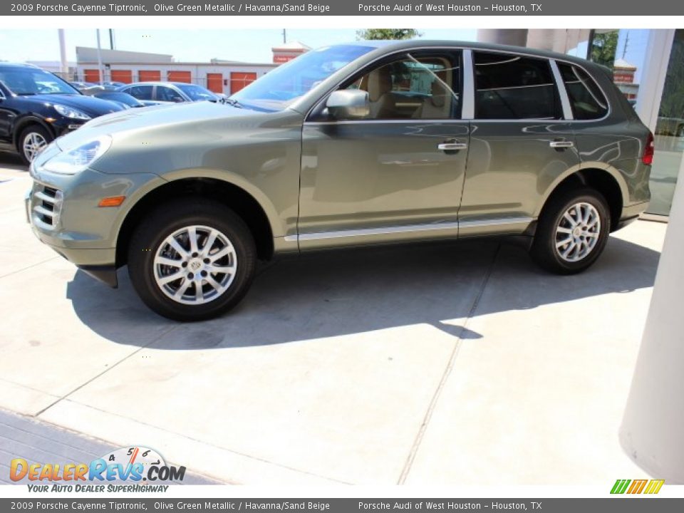 Olive Green Metallic 2009 Porsche Cayenne Tiptronic Photo #4