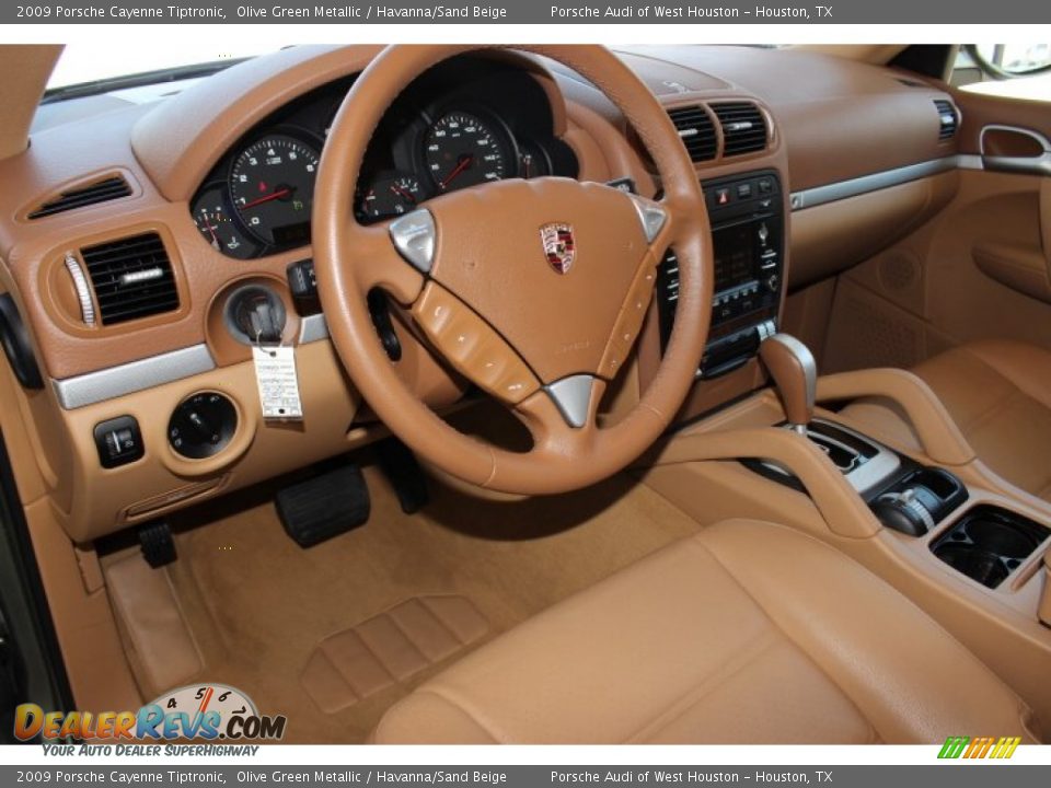 Havanna/Sand Beige Interior - 2009 Porsche Cayenne Tiptronic Photo #14