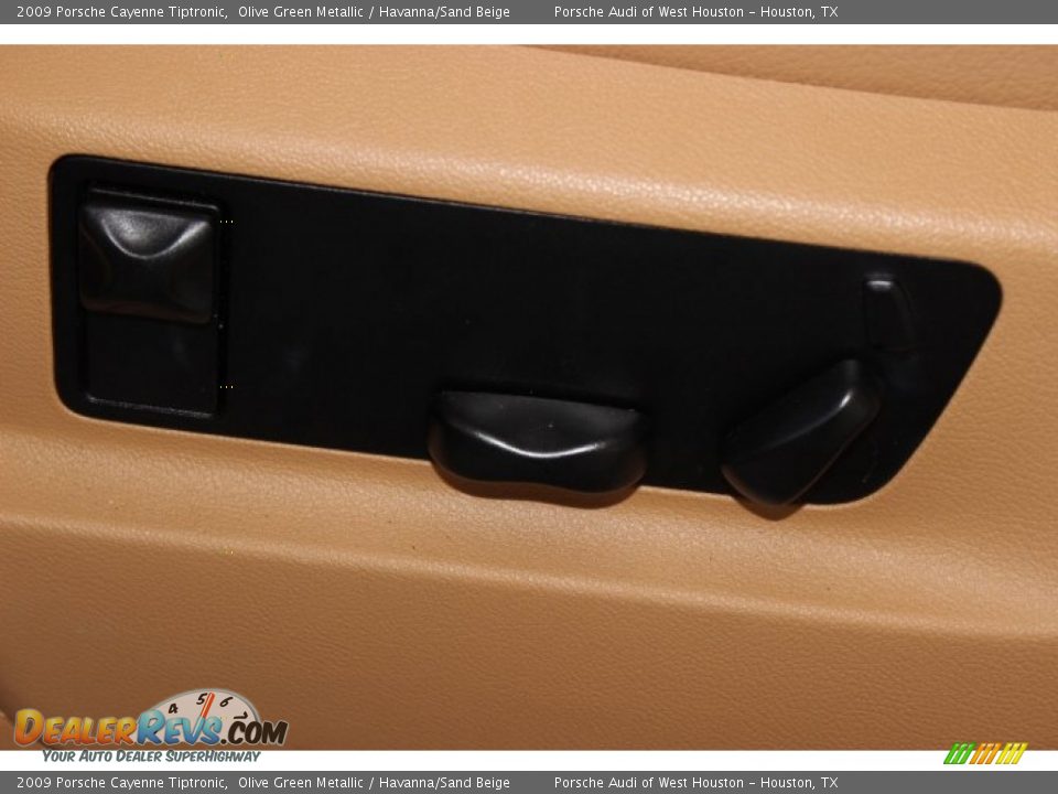 2009 Porsche Cayenne Tiptronic Olive Green Metallic / Havanna/Sand Beige Photo #16