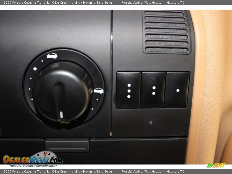 2009 Porsche Cayenne Tiptronic Olive Green Metallic / Havanna/Sand Beige Photo #21