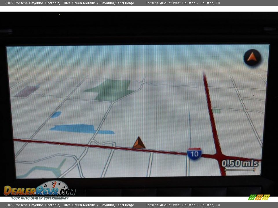 2009 Porsche Cayenne Tiptronic Olive Green Metallic / Havanna/Sand Beige Photo #26