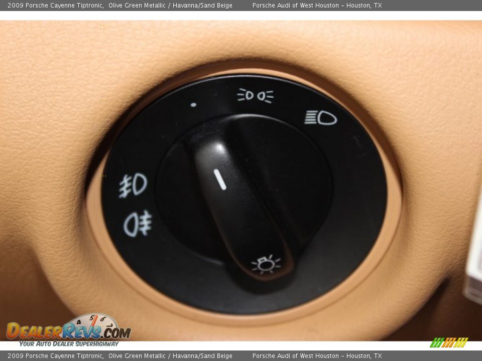 2009 Porsche Cayenne Tiptronic Olive Green Metallic / Havanna/Sand Beige Photo #32