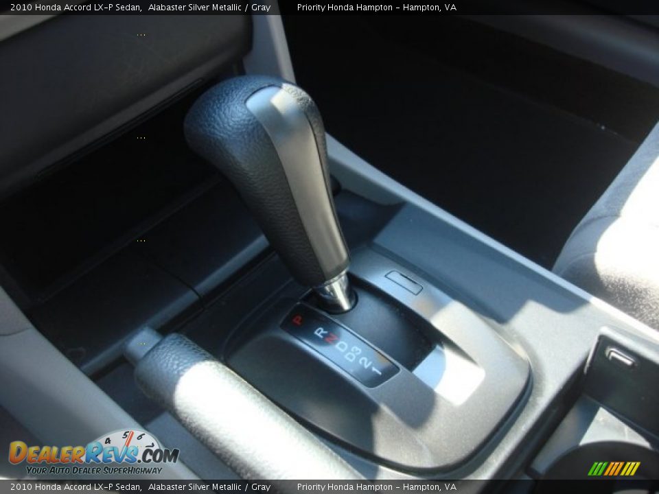 2010 Honda Accord LX-P Sedan Alabaster Silver Metallic / Gray Photo #21
