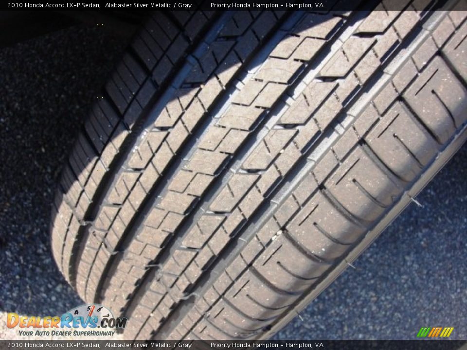 2010 Honda Accord LX-P Sedan Alabaster Silver Metallic / Gray Photo #25