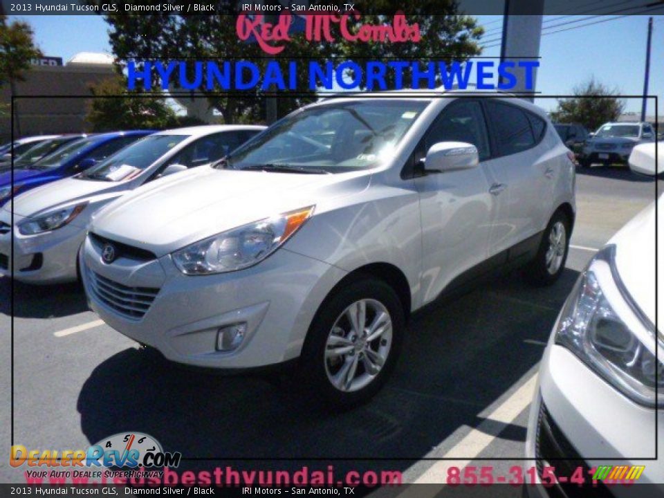 2013 Hyundai Tucson GLS Diamond Silver / Black Photo #1