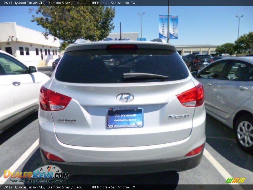 2013 Hyundai Tucson GLS Diamond Silver / Black Photo #5