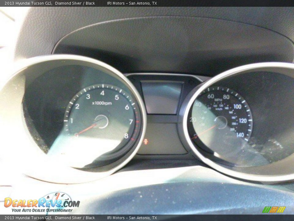 2013 Hyundai Tucson GLS Diamond Silver / Black Photo #8