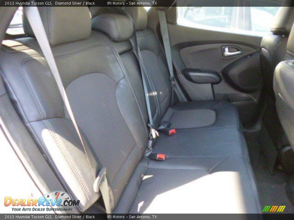2013 Hyundai Tucson GLS Diamond Silver / Black Photo #12