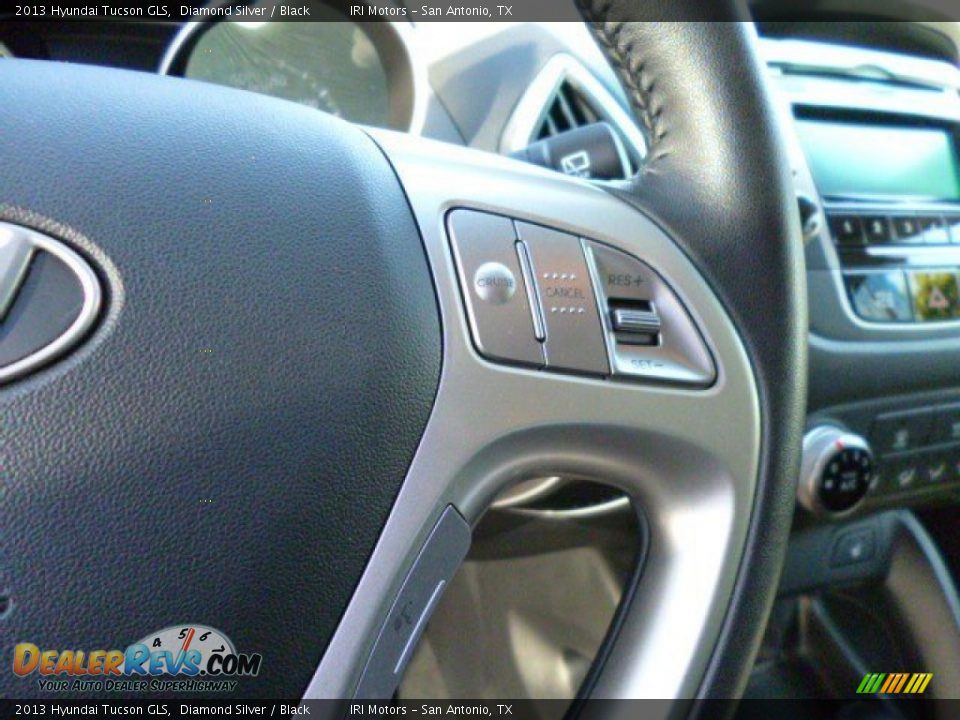 2013 Hyundai Tucson GLS Diamond Silver / Black Photo #15