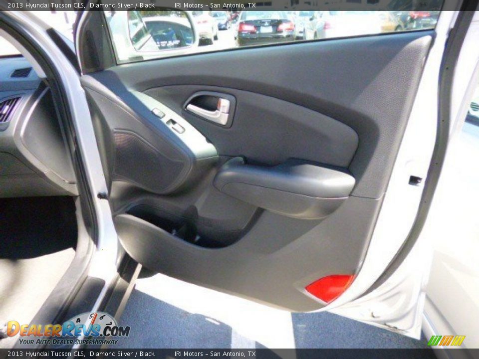 2013 Hyundai Tucson GLS Diamond Silver / Black Photo #17