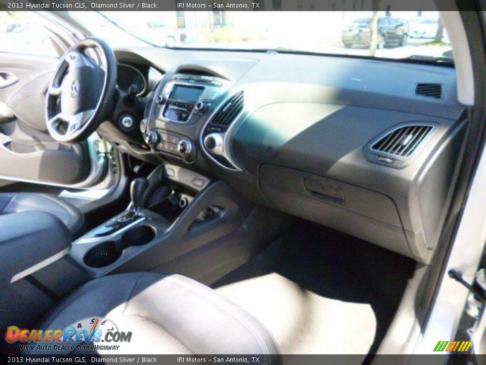2013 Hyundai Tucson GLS Diamond Silver / Black Photo #18