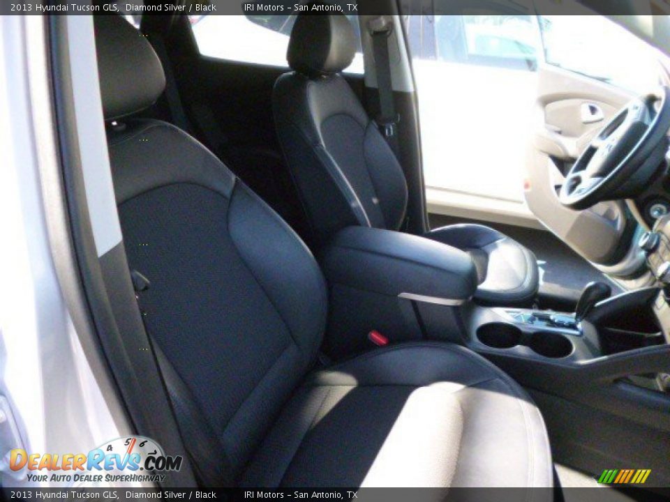 2013 Hyundai Tucson GLS Diamond Silver / Black Photo #19