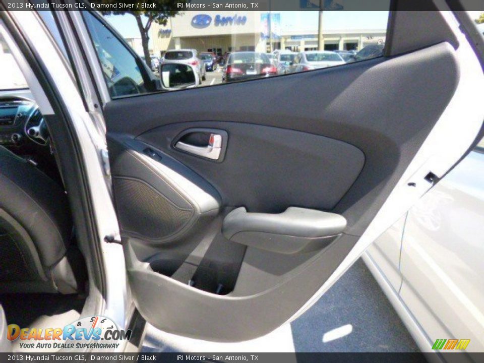 2013 Hyundai Tucson GLS Diamond Silver / Black Photo #20