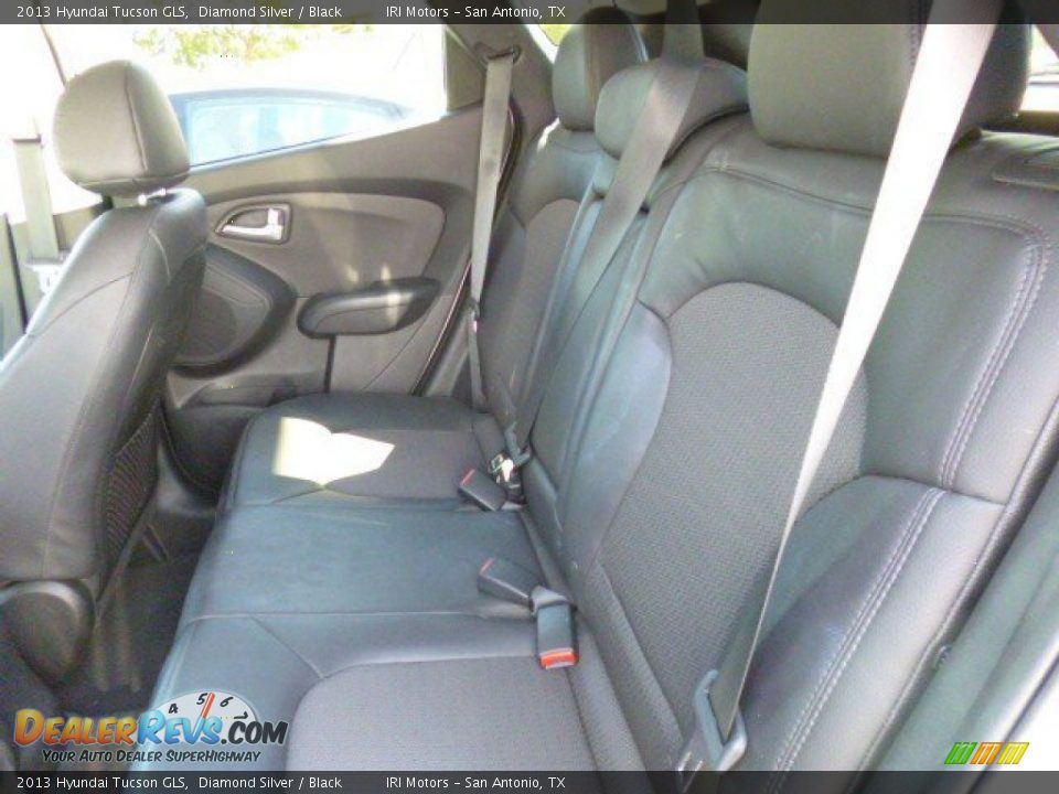 2013 Hyundai Tucson GLS Diamond Silver / Black Photo #22