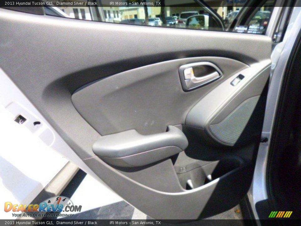2013 Hyundai Tucson GLS Diamond Silver / Black Photo #23