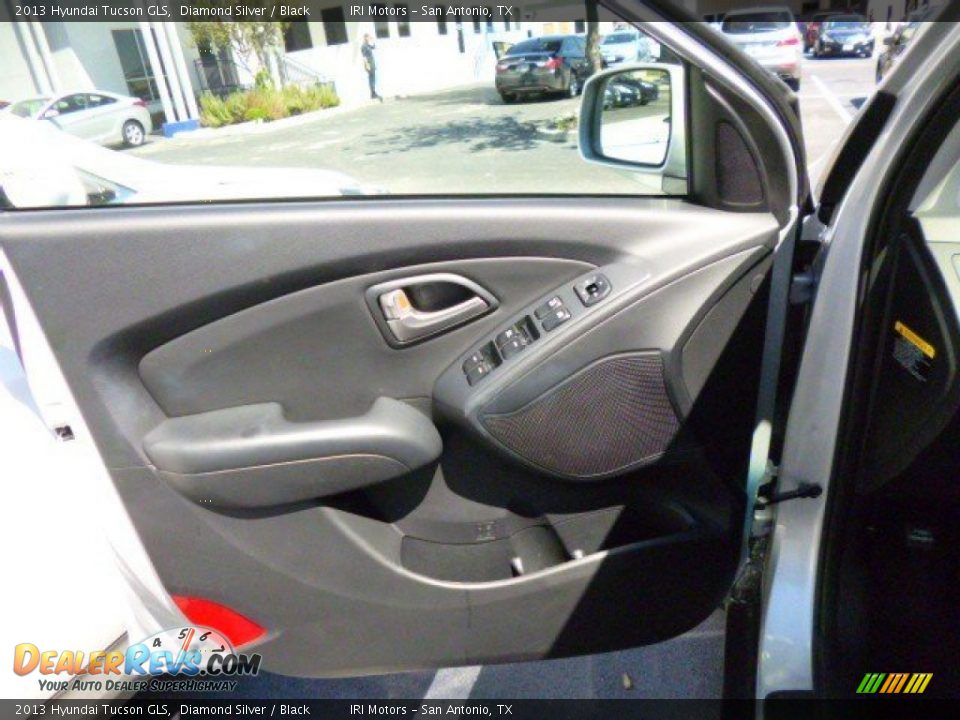 2013 Hyundai Tucson GLS Diamond Silver / Black Photo #24