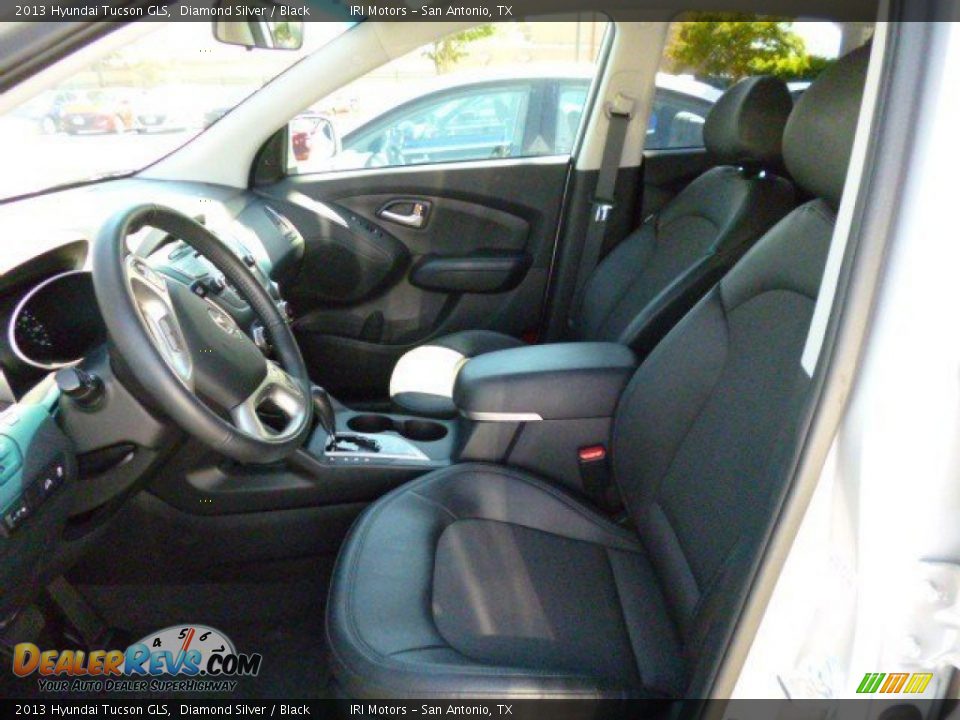 2013 Hyundai Tucson GLS Diamond Silver / Black Photo #25